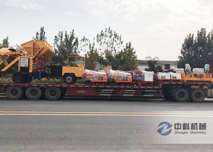 中交三公司出口巴基斯坦項(xiàng)目（注漿泵、噴漿機(jī)、自動(dòng)上料噴漿車）