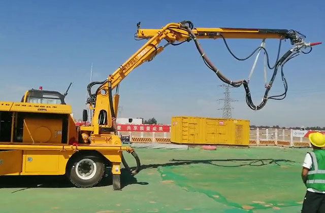 工程混凝土濕噴臺車在隧道機械化施工中的應(yīng)用